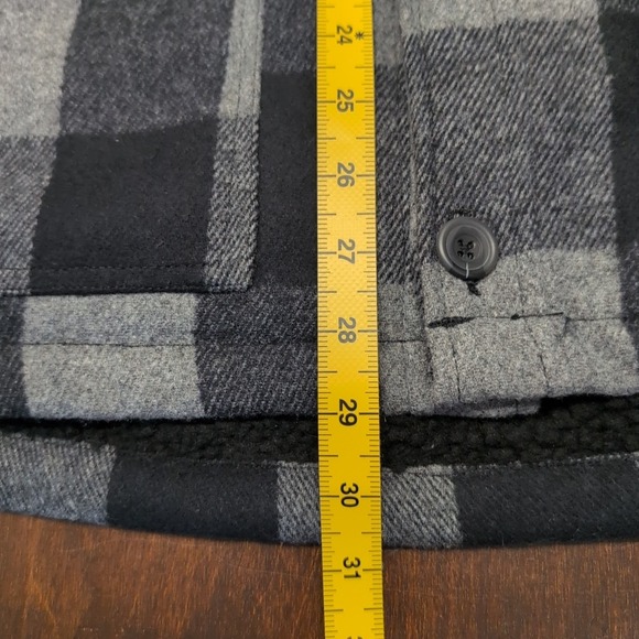 NWT Moonshine Spirit Countryman Vest Mens Large  Sherpa Lined Wool Buffalo Check - Picture 11 of 11